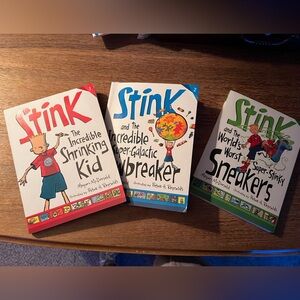 Stink Book Series for Kids - Books 1-3